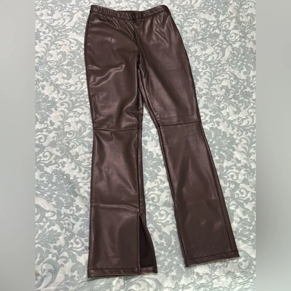 NWOT ASOS DESIGN skinny faux leather pants - Picture 2 of 4